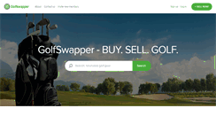 Desktop Screenshot of golfswapper.com